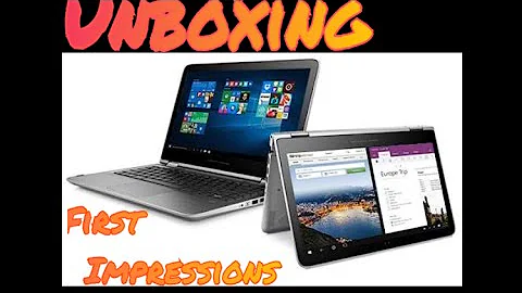 HP Pavilion X360 I5 Laptop Unboxing, Overview,Specifications and My First Impressions -My New Laptop