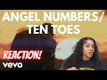 REACTION | Angel numbers/ Ten Toes - Chris Brown