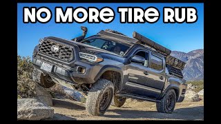 HOW TO FIT BIGGER TIRES ON A TACOMA | CMC (CAB MOUNT CHOP) OR CAB MOUNT RELOCATION BRACKET BEASTFAB