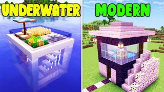Minecraft : Top 5 Cool Starter House Building Tutorial 🏡⚒️