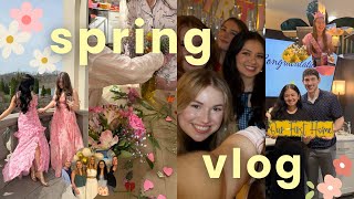 living like I’m in a rom com! *spring vlog*