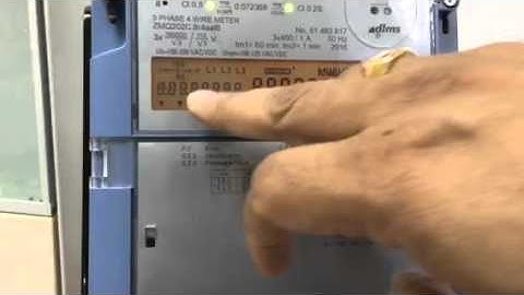 Putting e650 meter on set mode