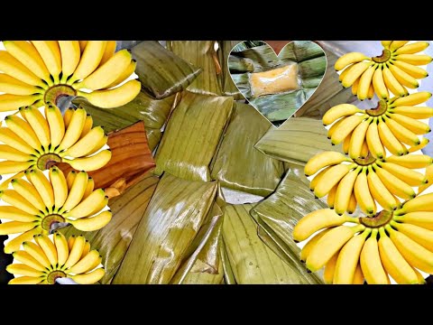 กล้วยไข่ |Banana Dessert | สูตรเหนียวนุ่ม แป้งข้าวเหนียวอย่างเดียว #ขนมกล้วย #กล้วยไข่ #แปรรูปอาหาร