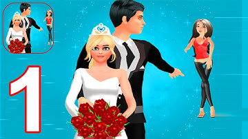 Wedding Rush 3D! - Gameplay Part 1 All Levels (Android, iOS) #1