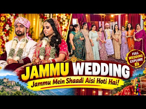 JAMMU WEDDING ❤️ Jammu Mein Shaadi Aisi Hoti Hai | Full Wedd
