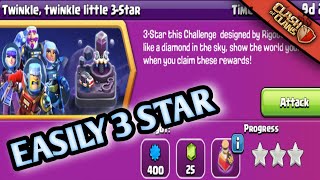 EASILY 3 STAR TWINKLE, TWINKLE LITTLE 3-STAR CHALLENGE | CLASH OF CLANS (COC)