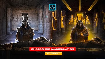 Egyptian Pharaoh Mummification - Photoshop Manipulation Tutorial
