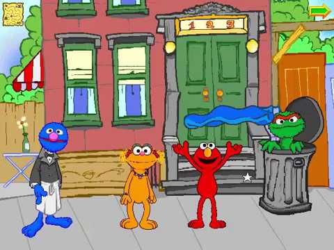 The Adventures of Elmo in Grouchland (PC Game)