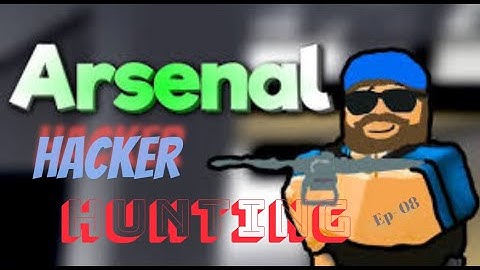 Found a level 100+ player hacking in arsenal lol (Roblox )