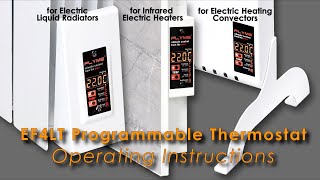 Programmable Thermostat EF4LT User Manual