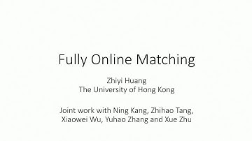 Fully Online Matching