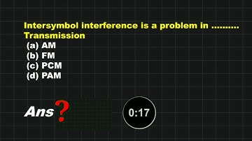 DIGITAL COMMUNICATION MCQ MINI MOCK TEST 2 || ESE | ISRO | BARC PREPARATION