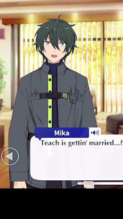 Mika... what are you implying?!?! #ensemblestars #mika #arashi #enstars #storyreading
