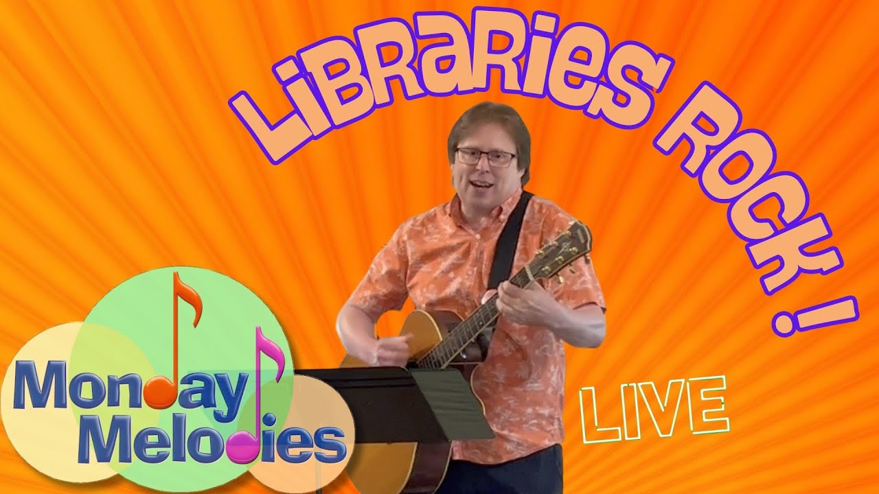 Libraries Rock! | Live Song Performance by Monty Harper