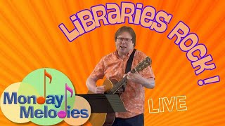 Libraries Rock! | Live Song Performance by Monty Harper #RightToReadDay