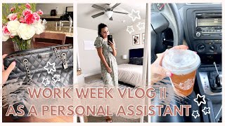 A WEEK IN MY LIFE AS A PERSONAL ASSISTANT + What's In My Work Bag✨
