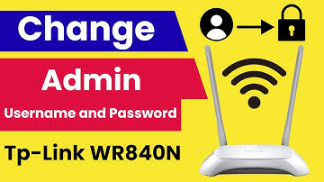 TP Link WR840N - How to Change Admin Username and Password in TP-Link WR840N Router