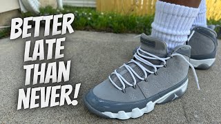 Retro Jordan 9 “Cool Grey” Review and On Feet!