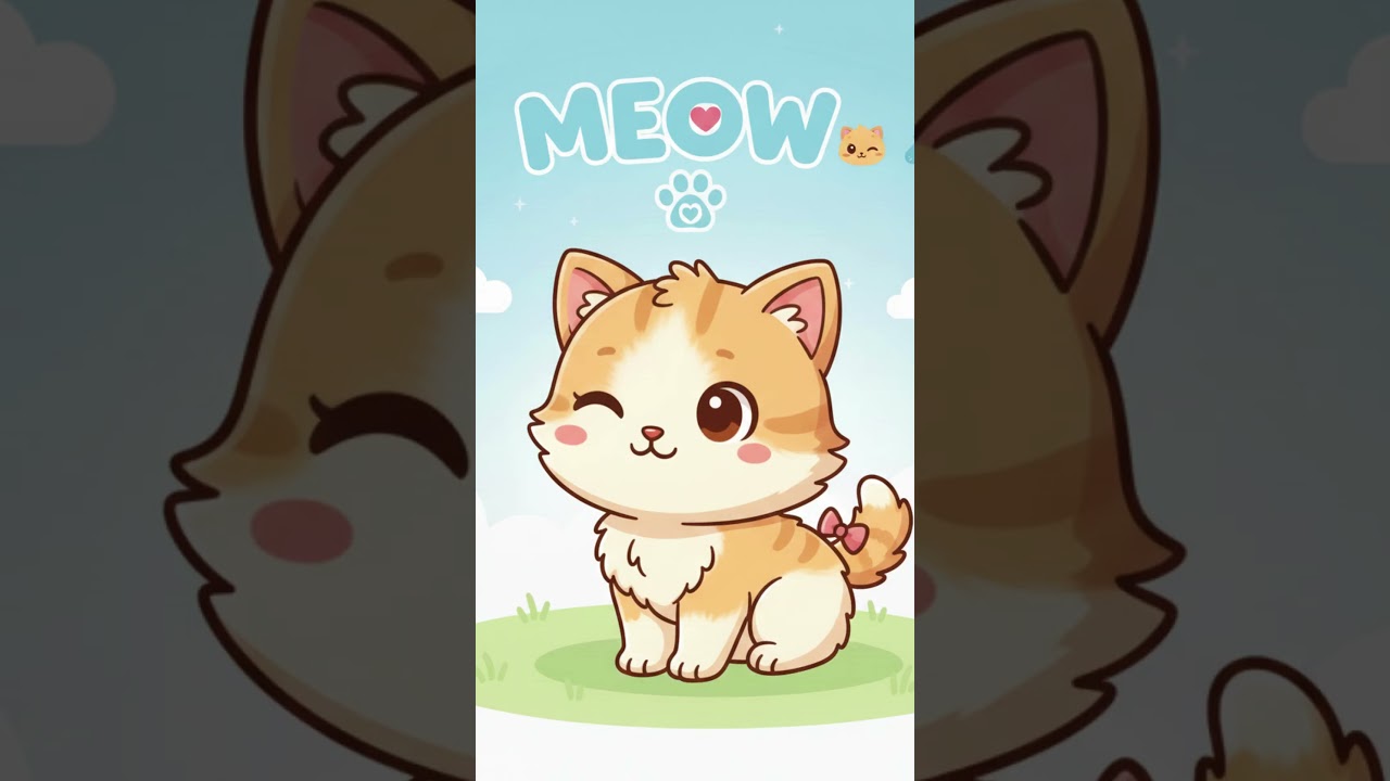 Animal Sounds 🐮🐶🐱 | Moo Woof Meow for Toddlers | Fun Learning Video for Kids  