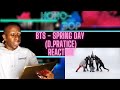 EX-BALLET DANCER REACTS to BTS - Spring Day (Dance Practice)