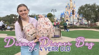 WINTER Disney Diaper Bag | What's In My Disney Diaper Bag | Disney World Diaper Bag
