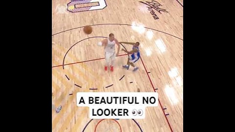 Nikola Jokic with a beautiful no looker alley-oop op to Aaron Gordon 🔥! #nba #trending #highlights