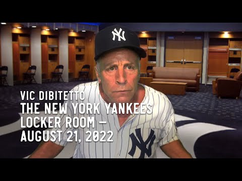 The New York Yankees Locker Room — August 21, 2022