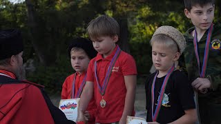 Иван Тархов, 7 лет. Чемпион Кубани по фланкировке казачьей шашкой, 2023г.