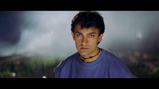Aamir Khan Train Racing Scene | Ghulam Movie | अगर तेरे चार्ली के खंभे का खंभा निकाल दिया तो