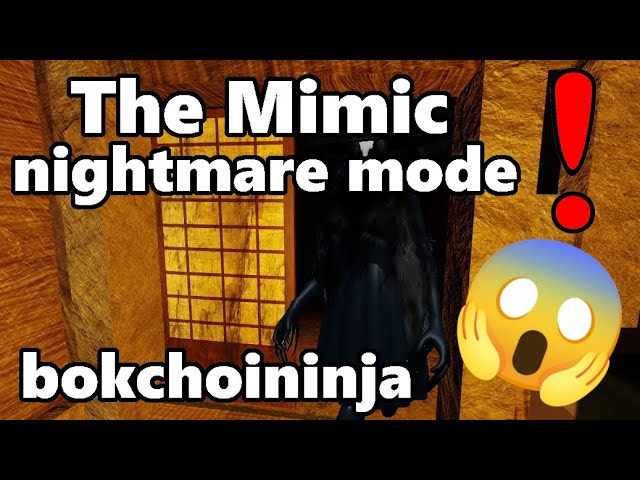The Mimic - Book 2 Jealousy - Chapter 2 Full Gameplay - Nightmare Mode Solo  