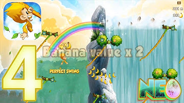 Benji Bananas: Gameplay Walkthrough Part 4 - The Tiger! (iOS, Android)