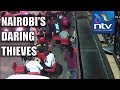 CCTV footage captures two daring acts of theft in Nairobi