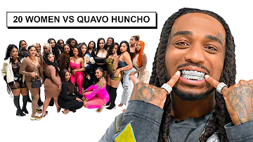 20 WOMEN VS 1 RAPPER : QUAVO HUNCHO