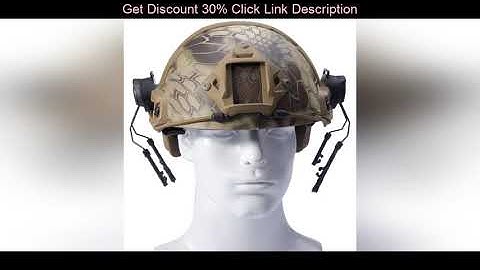 Top FAST Helmet Fma Accessories SET Peltor Comtac Headset Ops-Core Helmet ARC Rail Adapter FOR C1 C