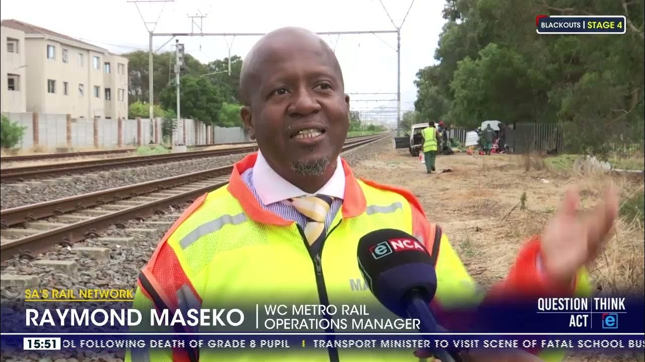 Cable theft frustrates metrorail in western cape youtube