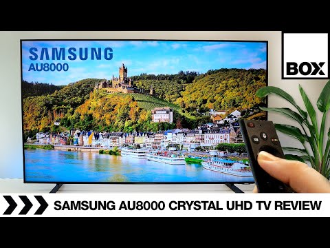 Samsung AU8000 2021 60" Smart TV Review/Unboxing | 4K Crystal UHD