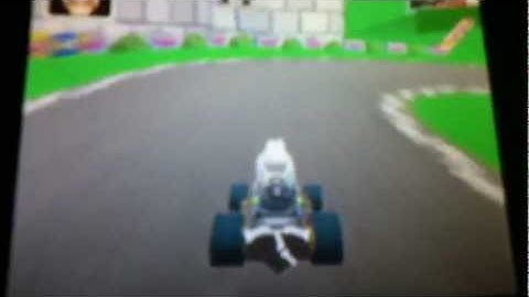 Mario Kart DS Action Replay: Dokan, Nokonoko, and Mario GC courses TEXTURIZED!!!!