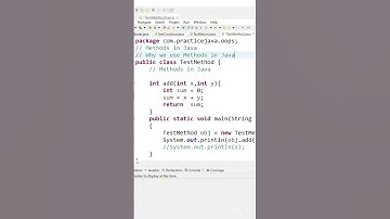 Method in Java | Java in Telugu