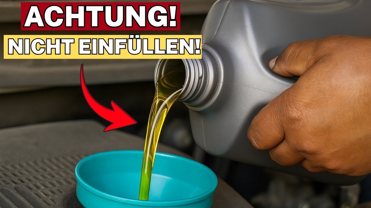 SCHWERE WARNUNG 2025: Dieses Motoröl ZERSTÖRT Deinen Motor – Experten Enthüllen Die Wahrheit!