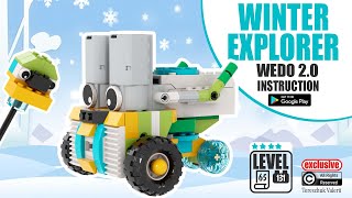 AMAZING WINTER EXPLORER lego WEDO 2.0 +  instruction | Удивительный ЗИМНИЙ ИССЛЕДОВАТЕЛЬ из лего