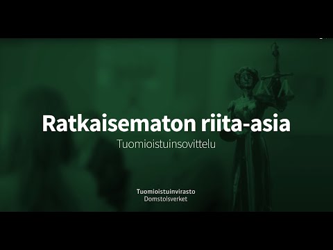 Video: Ovatko tuomioistuimet lähes lainkäyttöisiä?