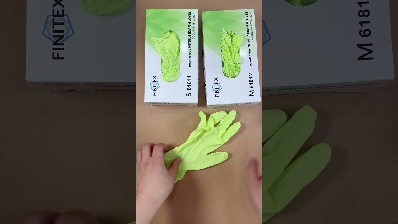 FINITEX Green Nitrile Gloves vs Steel Wool – Can They Survive?  