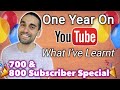 One Year on YouTube - What I&#39;ve learnt