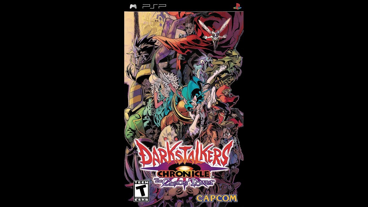 PSP Darkstalkers Chronicle The Chaos Tower