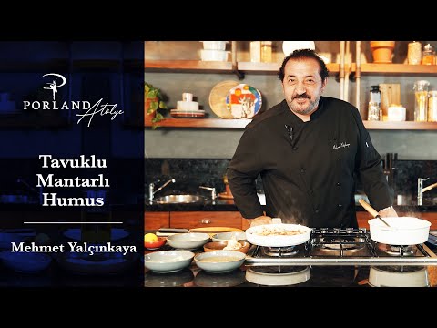 Porland Atölye 'de ''Tavuklu Mantar Humus''