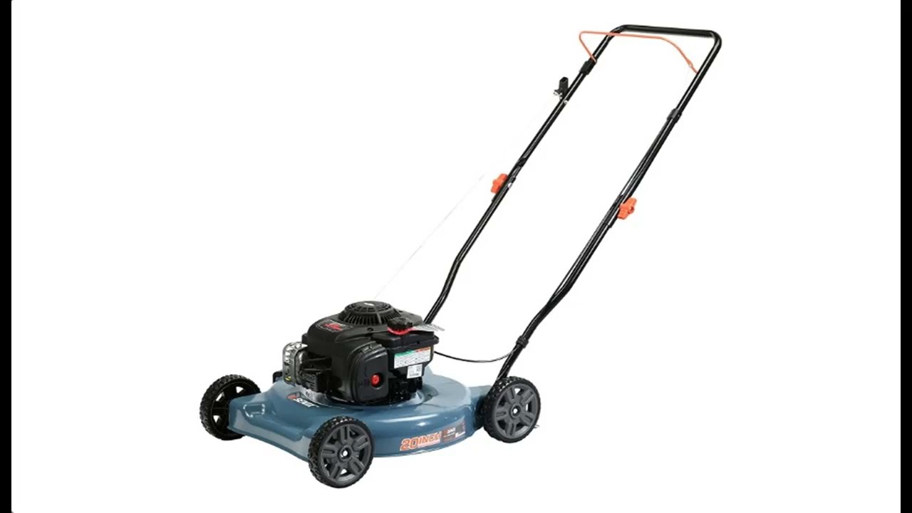 SENIX LSPG-L2 125 cc 20 Inch 2-in-1 4-Cycle Gas Powered Push Lawn
