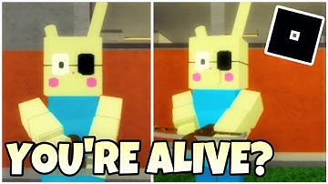 How to get “YOU’RE ALIVE?” BADGE + REAL BUNNY MORPH in PIGGY RP [W.I.P] - ROBLOX