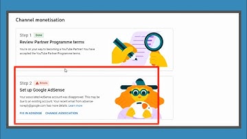 Fix In Adsense Step 2 Error Problem Solve 2025 | Your Associated Adsense Account Was Disapproved