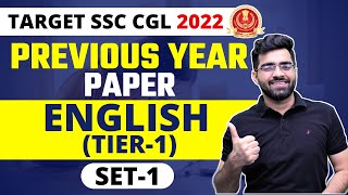 (Set-1) Previous Year Paper English Language (Tier-1) | Target SSC CGL 2022 | Tarun Grover screenshot 2