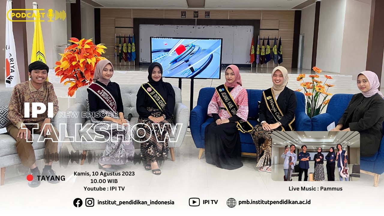 IPI Talkshow  - Bahas Mahasiswa prestasi Duta Kampus IPI-Episode 1